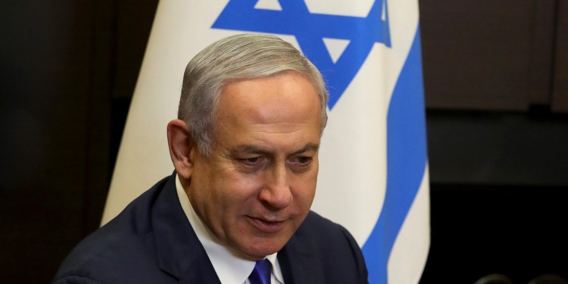 Israels stasminister Benjamin Netanyahu.