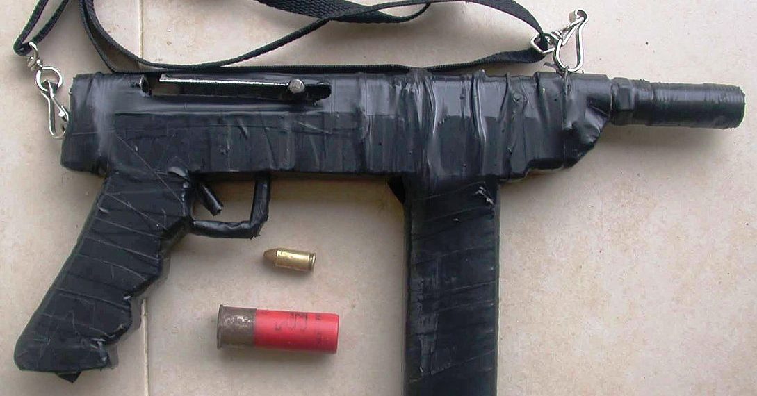 Denne type våpen ble brukt i angrepet mot israelsk politi i Jerusalems gamleby 21.12.2021.
