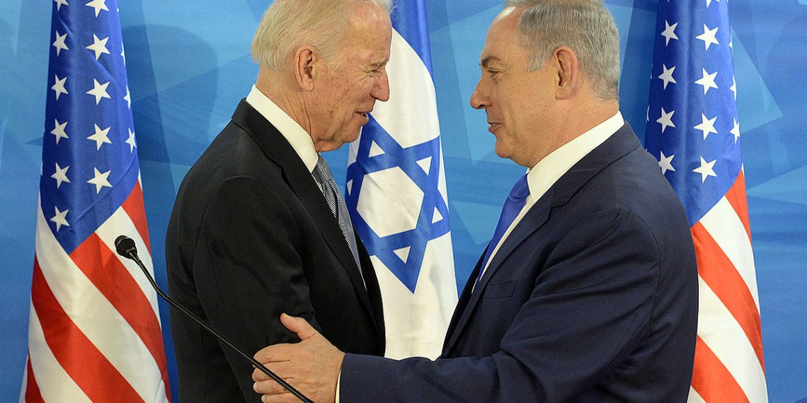 Joe Biden under sitt besøk i Israel, som Obamas visepresident, i 2016 (Kilde: Wikimedia Commons).