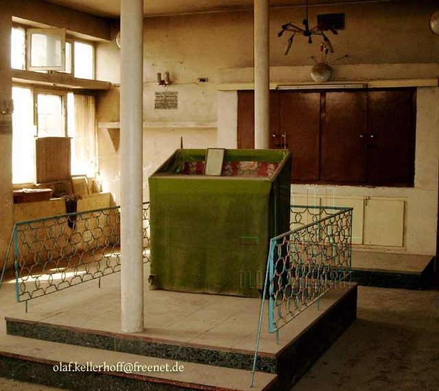 Foto fra synagogen i Kabul (foto kredit Olaf Kellehoff, Flickr).