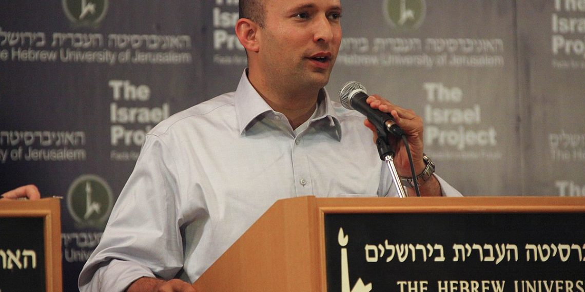 Israels statsminister Naftali Bennett. Foto: https://www.flickr.com/people/73610375@N07/Wikimedia Commons.