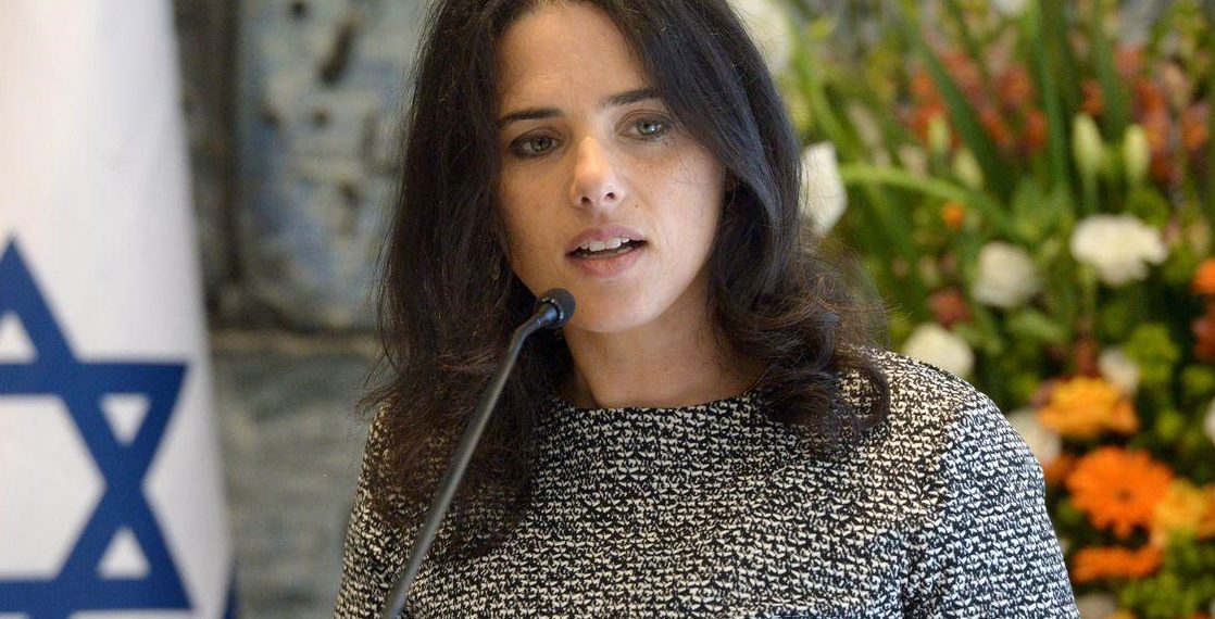 Ayelet Shaked, Israels innenriksminister. Foto: Mark Neyman - https://commons.wikimedia.org/wiki/File:Ayelet_Shaked_in_2015.png.