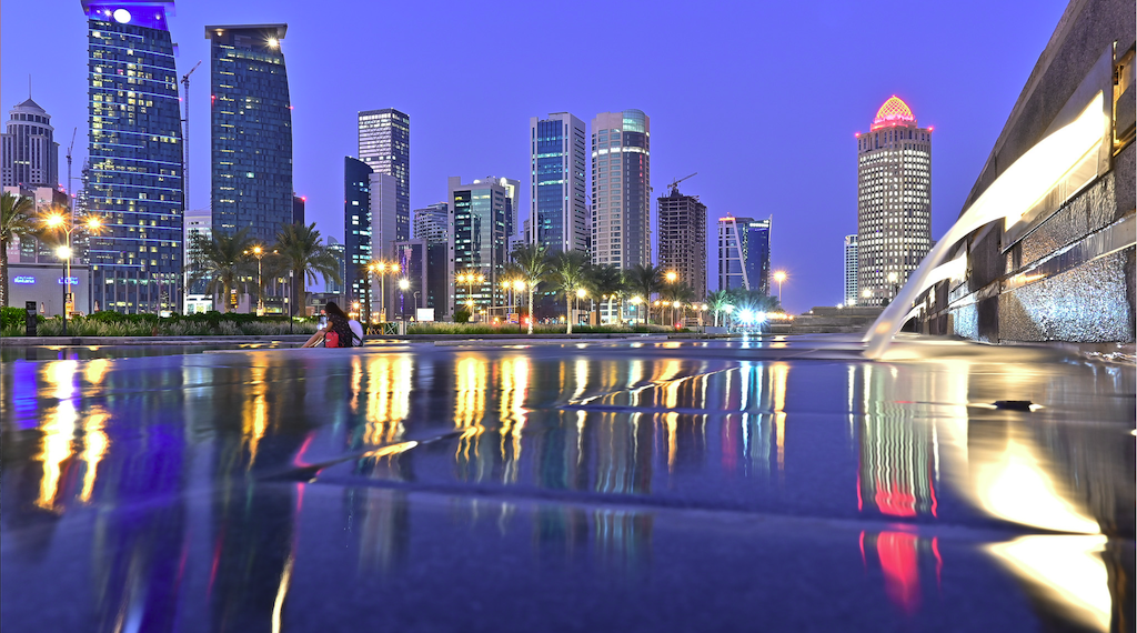 Doha, hovedstaden i Qatar. Foto: Wikimedia Commons