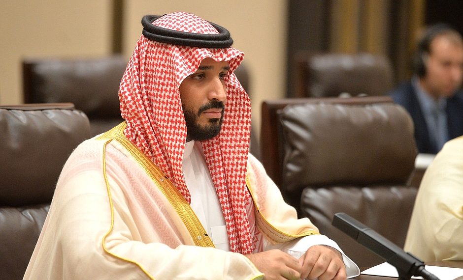 Saudi-Arabias kronprins Mohammed bin Salman Al Saud. Foto: http://www.kremlin.ru/events/president/news/52825.
