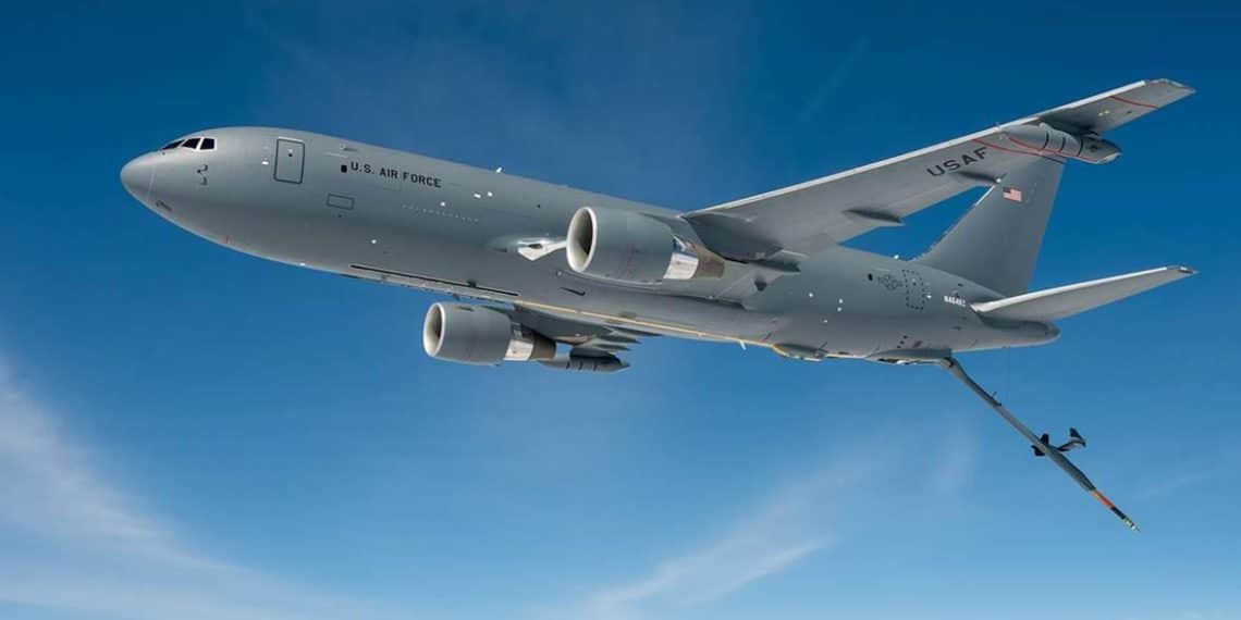 Boeing KC-46. Foto: Boeing, i The Times of Israel.