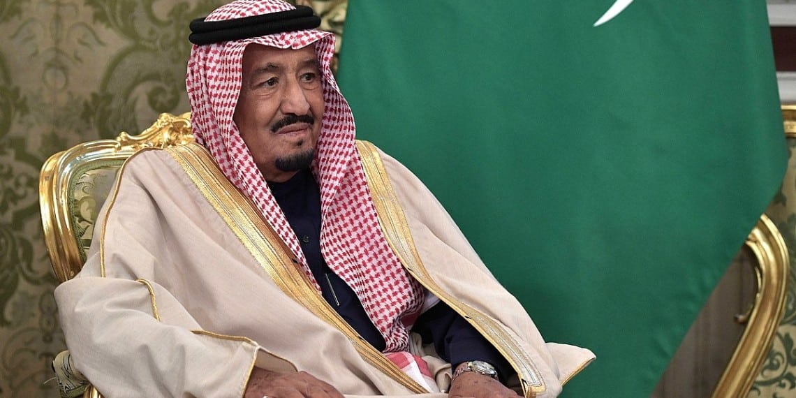 Kongen av Saudi-Arabia, Salman bin Abdul Aziz Al-Saud. Foto: http://www.kremlin.ru/events/president/news/55775/photos / https://commons.wikimedia.org/wiki/File:Salman_of_Saudi_Arabia_%282017-10-05%29_2.jpg.