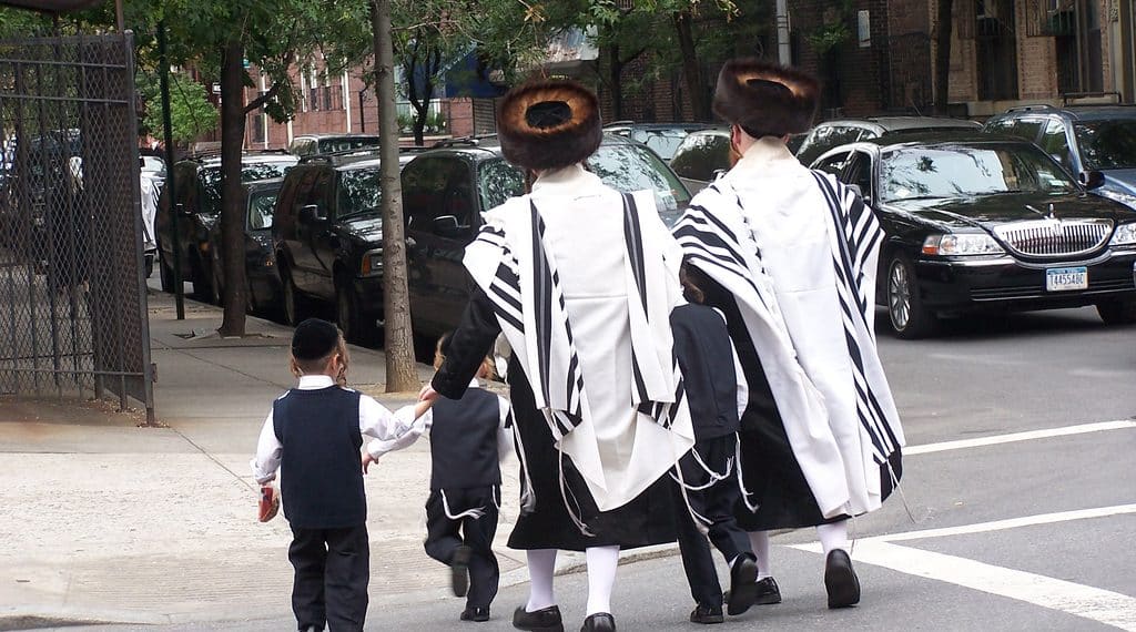 Ultraortodokse jøder i Brooklyn. Foto: https://www.flickr.com/people/87732351@N00.