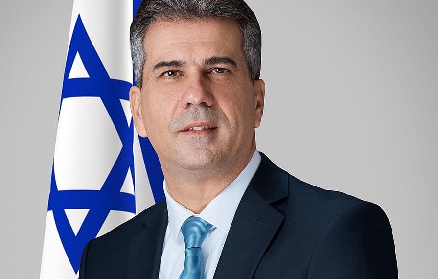 Eli Cohen. Israels utenriksminister. Foto: Ofir Abe/Wikimedia Commons.