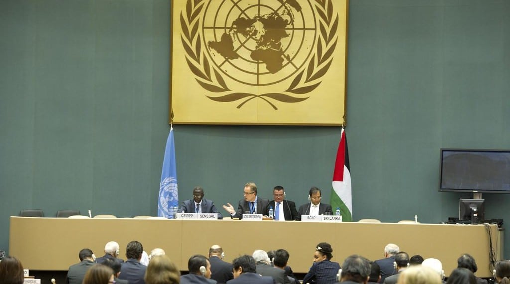 UN Geneva. International Day of Solidarity with the Palestinian People. Foto: https://www.flickr.com/photos/unisgeneva/11115222234.