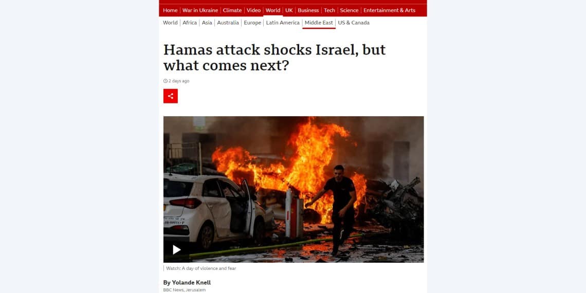 Israel er under angrep. Dette er den alvorligste situasjonen som har vært i landet på 50 år.