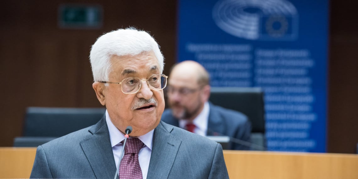 PA-president Mahmoud Abbas i 2016. © European Union 2016 - European Parliament (CreativeCommons licenses creativecommons.org/licenses/by-nc-nd/4.0/)