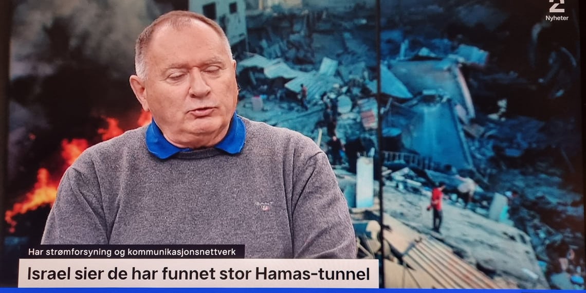 TV2 når de skal lever nyheter fra Israel: "Israel SIER AT ..." Skjermbilde fra nyhetssending.
